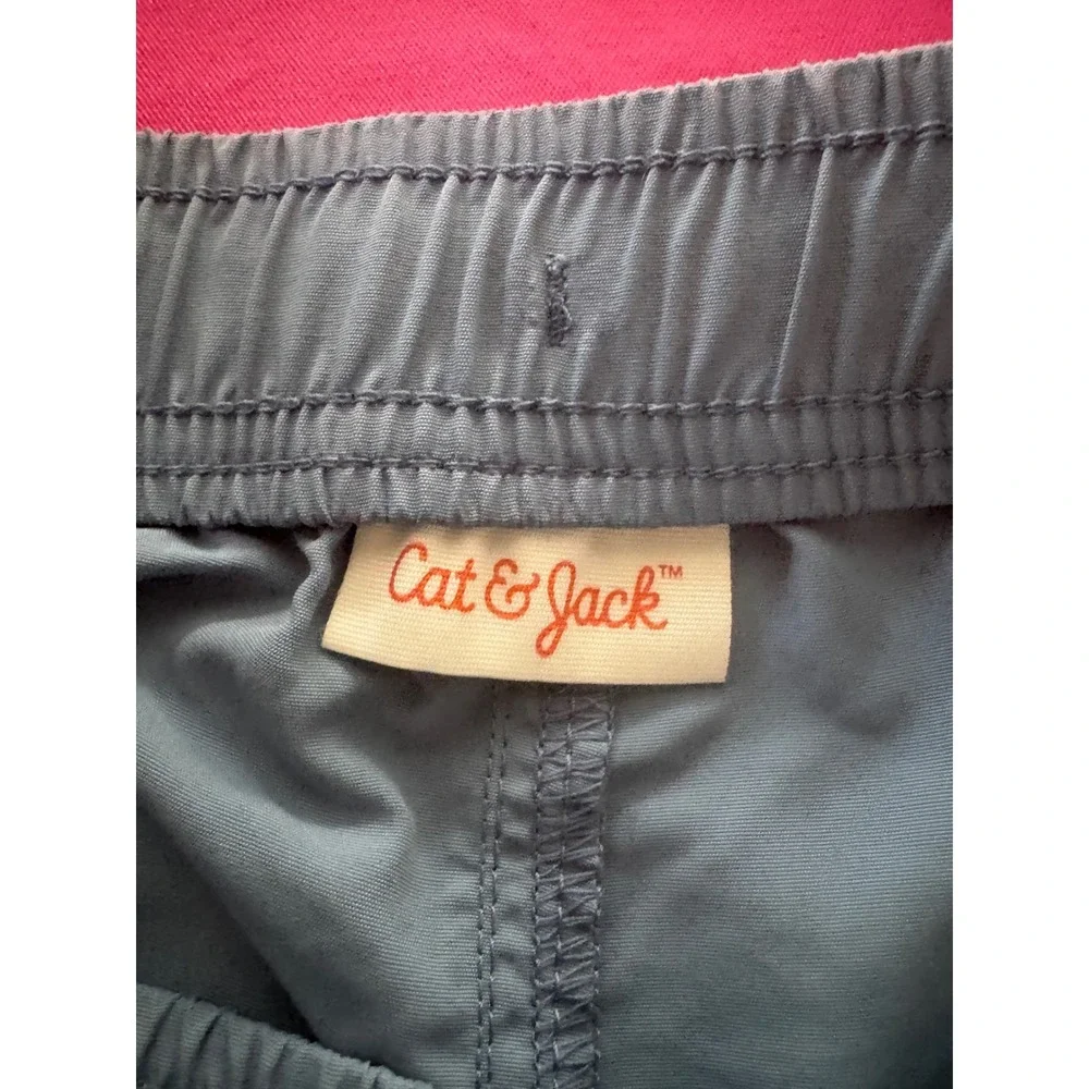 Cat & Jack Boys XL 14 Husky Quick Dry Pull-On Shorts Blue UPF 50+ NWT